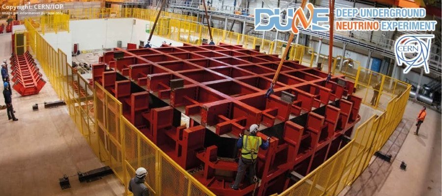 Andrews Fasteners bolts in CERN DUNE prototype (ProtoDUNE)