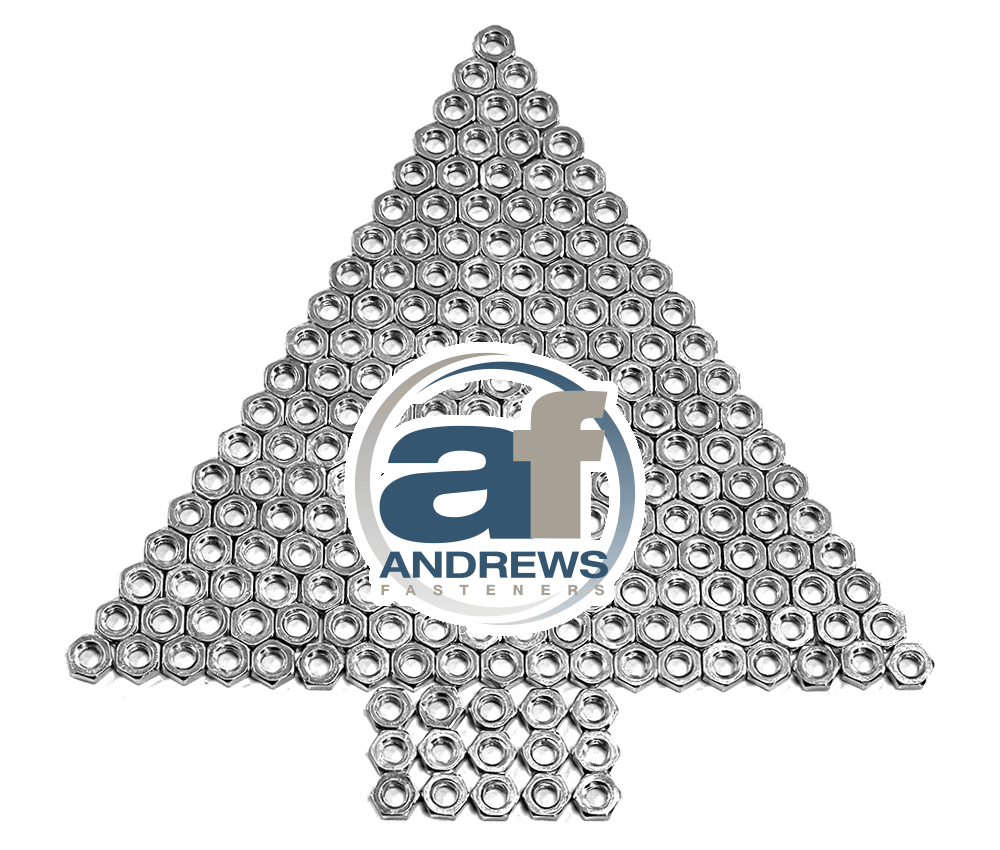 Andrews Fasteners Christmas Nut Tree 2022